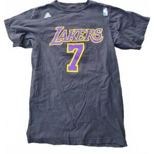 Ramon Sessions 7 Los Angeles Lakers Nba T-Shirt Small Rare